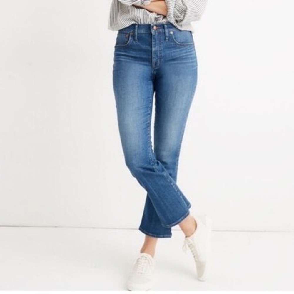 Madewell Blue Boot Cut Jeans